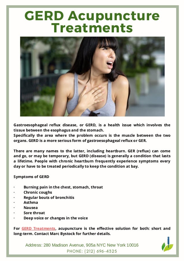 GERD Acupuncture Treatments