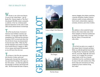 Ge Realty Plot Walking Tour Brochure Page 2