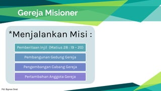 Gereja yang misioner [ok] | PPTX