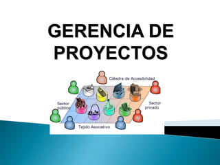GERENCIA DE
PROYECTOS
 