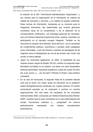 Revista NEGOTIUM / Ciencias Gerenciales Luis Armando Gutiérrez Larrisgoitia
Año 1 / Nº 2 / 2005 Gerencia Avanzada: un blan...