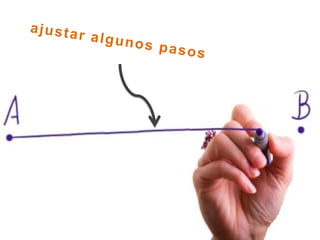 ajustar algunos pasos