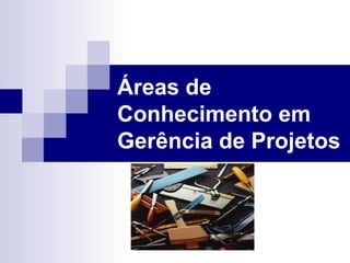 Áreas de
Conhecimento em
Gerência de Projetos
 