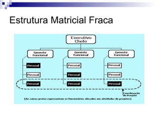 Estrutura Matricial Fraca
 