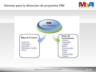Normas para la direccion de proyectos PMI Page  