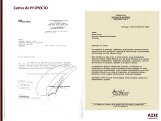 Cartas de PROYECTO
 