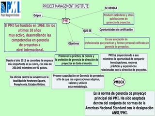 Gerencia de proyectos pmi1
