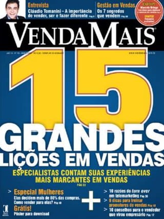 Gerencia De Vendas Revista Venda Mais Editora Quantum