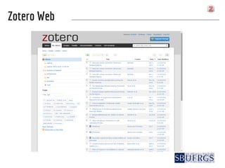 Zotero Web
 