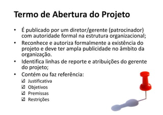 Gerenciamento de Integracao - Aula 1