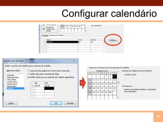 Configurar calendário31