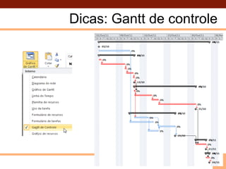 Dicas: Gantt de controle42