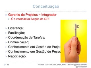 Desenvolver o plano de projeto