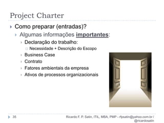 Grupo de processos G. Integração