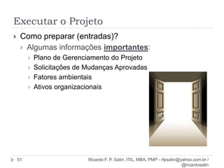 Grupo de processos G. Integração