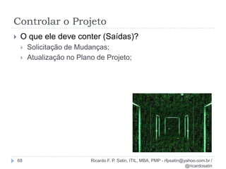 Desenvolver o plano de projeto