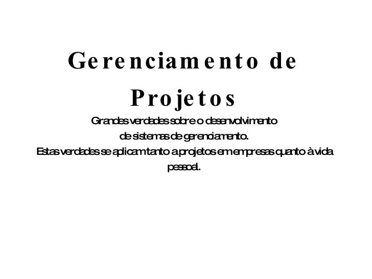 Diploma gerenciamento de projetos