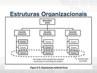 Estruturas Organizacionais
 