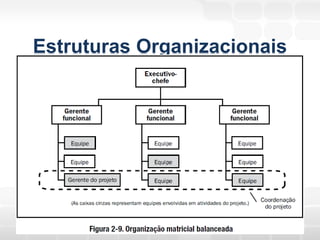 Estruturas Organizacionais
 