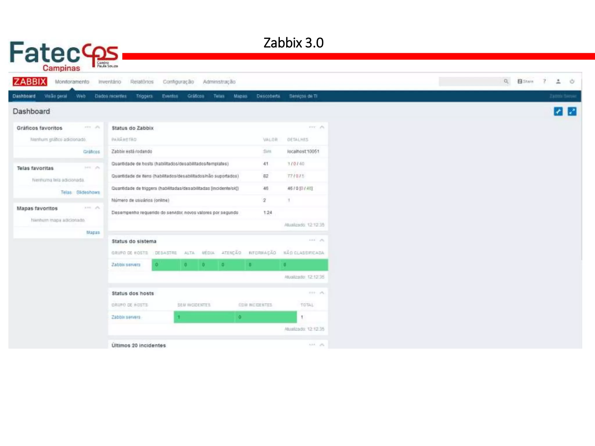 Zabbix 3.0
 