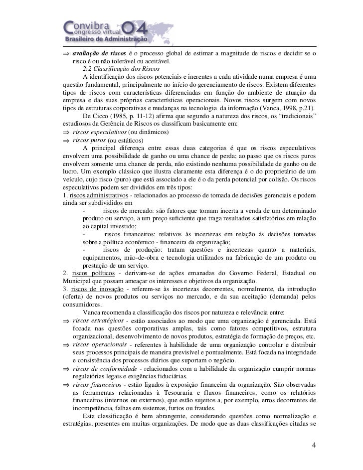 Gerenciamento de risco no forex