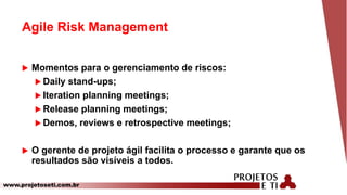 Gerenciamento de riscos em projetos ágeis | PDF