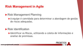 Gerenciamento de riscos em projetos ágeis | PDF
