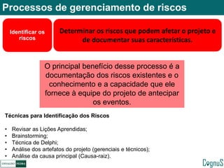 Gerenciamento de riscos em projetos de TI | PDF