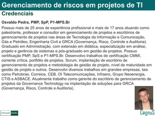 Gerenciamento de riscos em projetos de TI | PDF