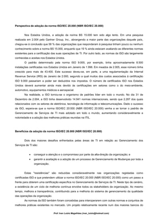 Gerenciamento de Serviços de TI