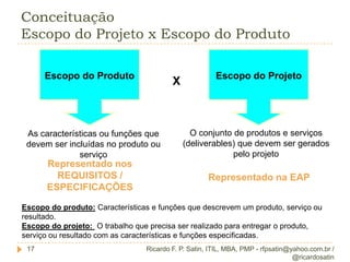Verificar o escopo