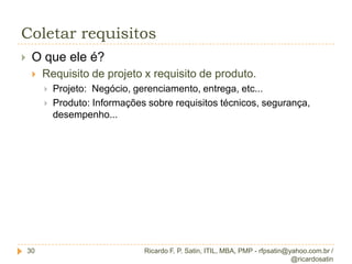 Grupo de processos G. Escopo