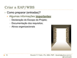 Conceituação Escopo