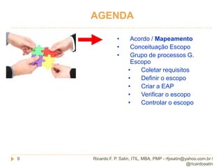   Critério de avaliação