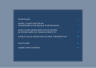[E-BOOK] Garantindo o Gerenciamento de Informações no Trabalho Remoto