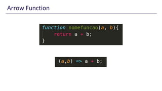 Arrow Function
 