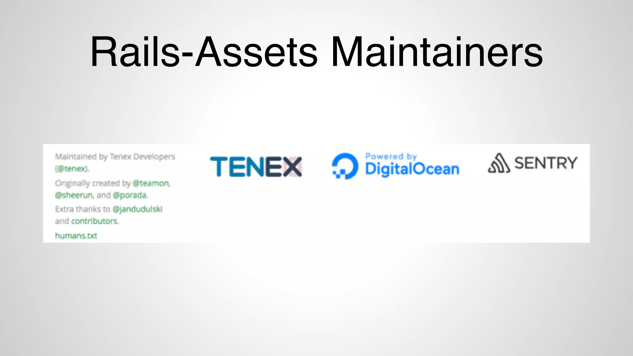Rails-Assets Maintainers
 