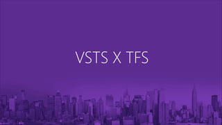 VSTS X TFS
 