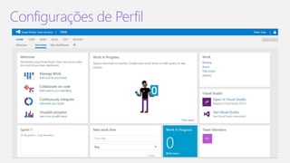 Configurações de Perfil
 