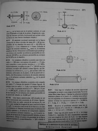 Gere &amp; timoshenko   mecánica de materiales