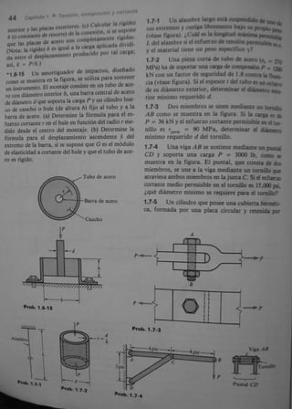 Gere &amp; timoshenko   mecánica de materiales