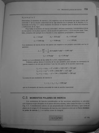 Gere &amp; timoshenko   mecánica de materiales