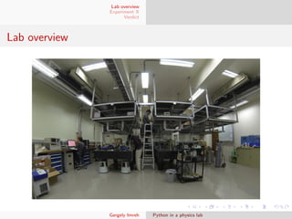 Python in a physics lab | PDF