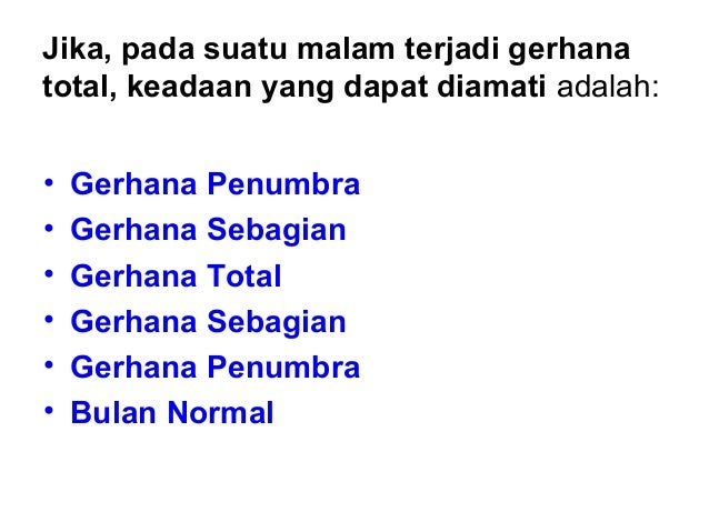 Gerhana Bulan