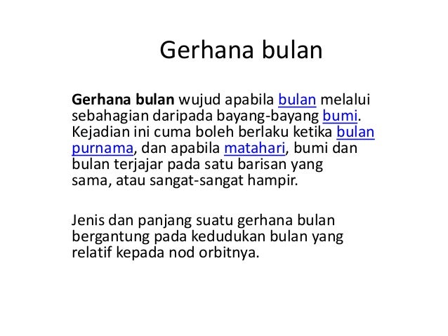 Gerhana bulan