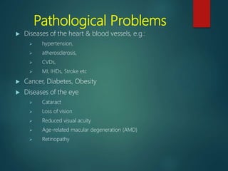 Pathological Problems Geriatric care & problems.pptx
