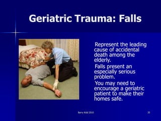 Geriatric medical emergencies | PPT