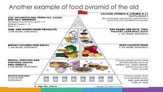 Another example of food pyramid of the old
 
