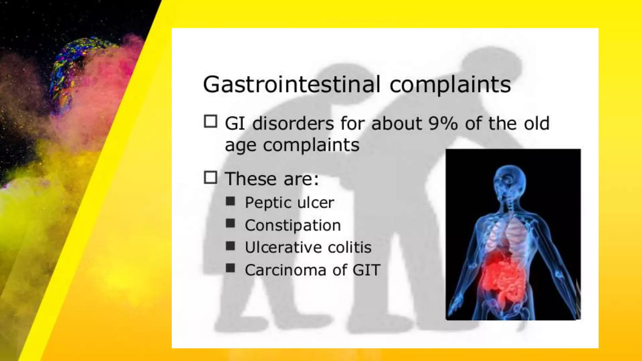 Age Related Problems / Geriatric problems