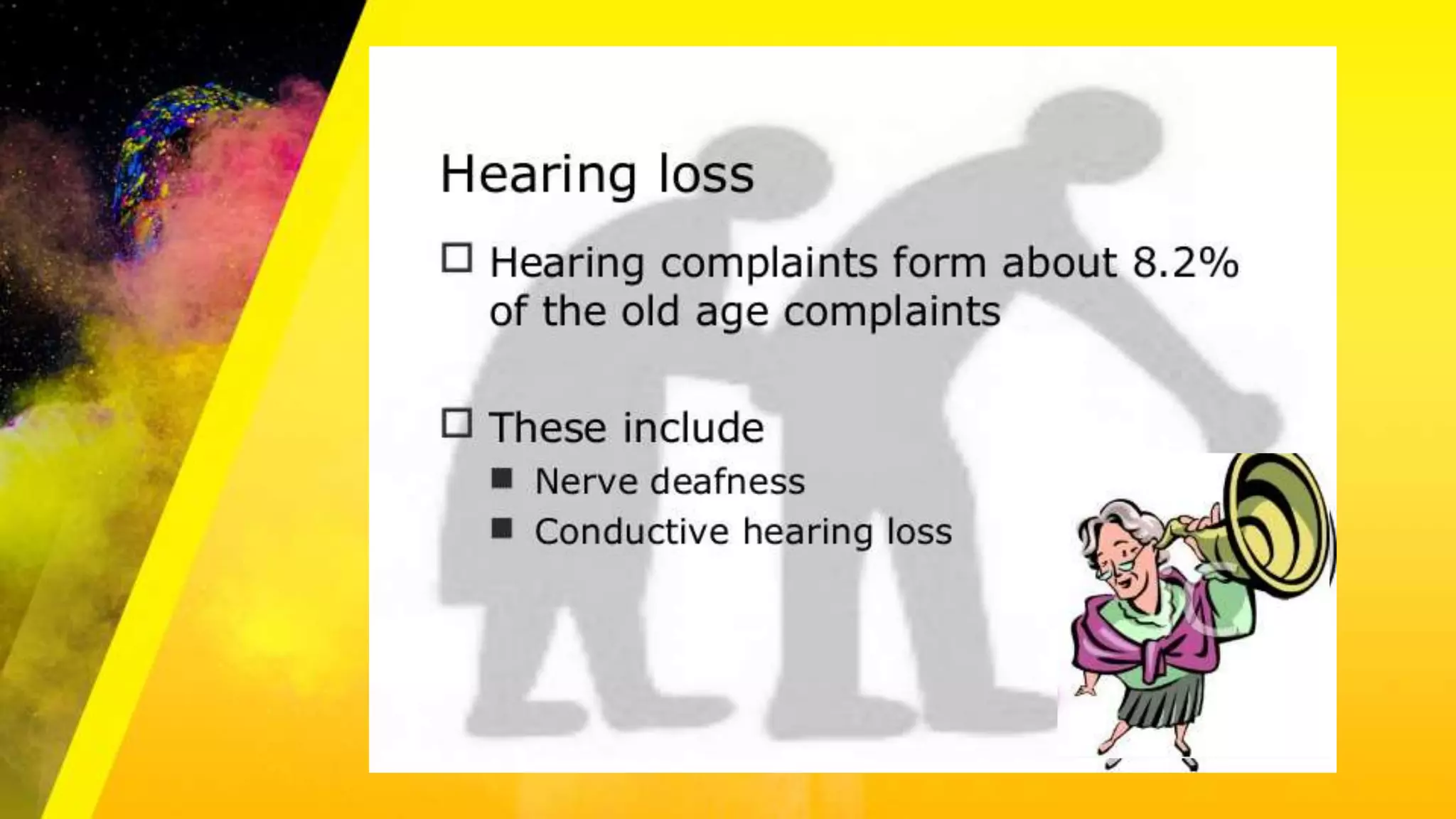 Age Related Problems / Geriatric problems